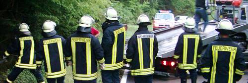 Mannschaft im Einsatz